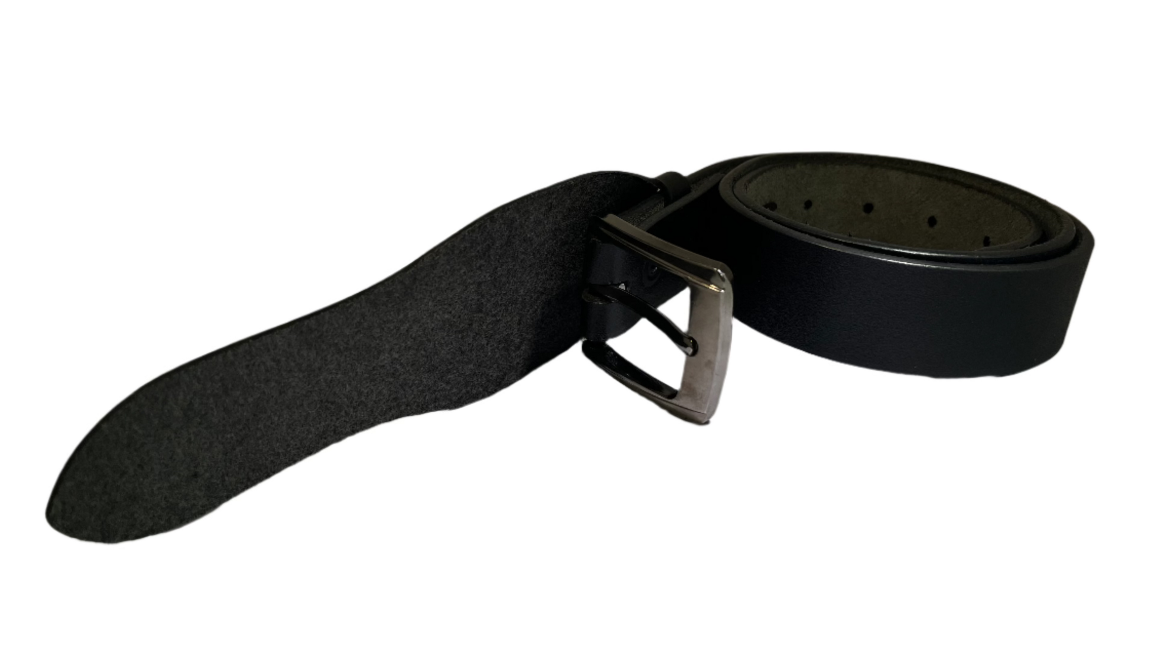 Leather Belt with Buckle and Cover - BT10CVR