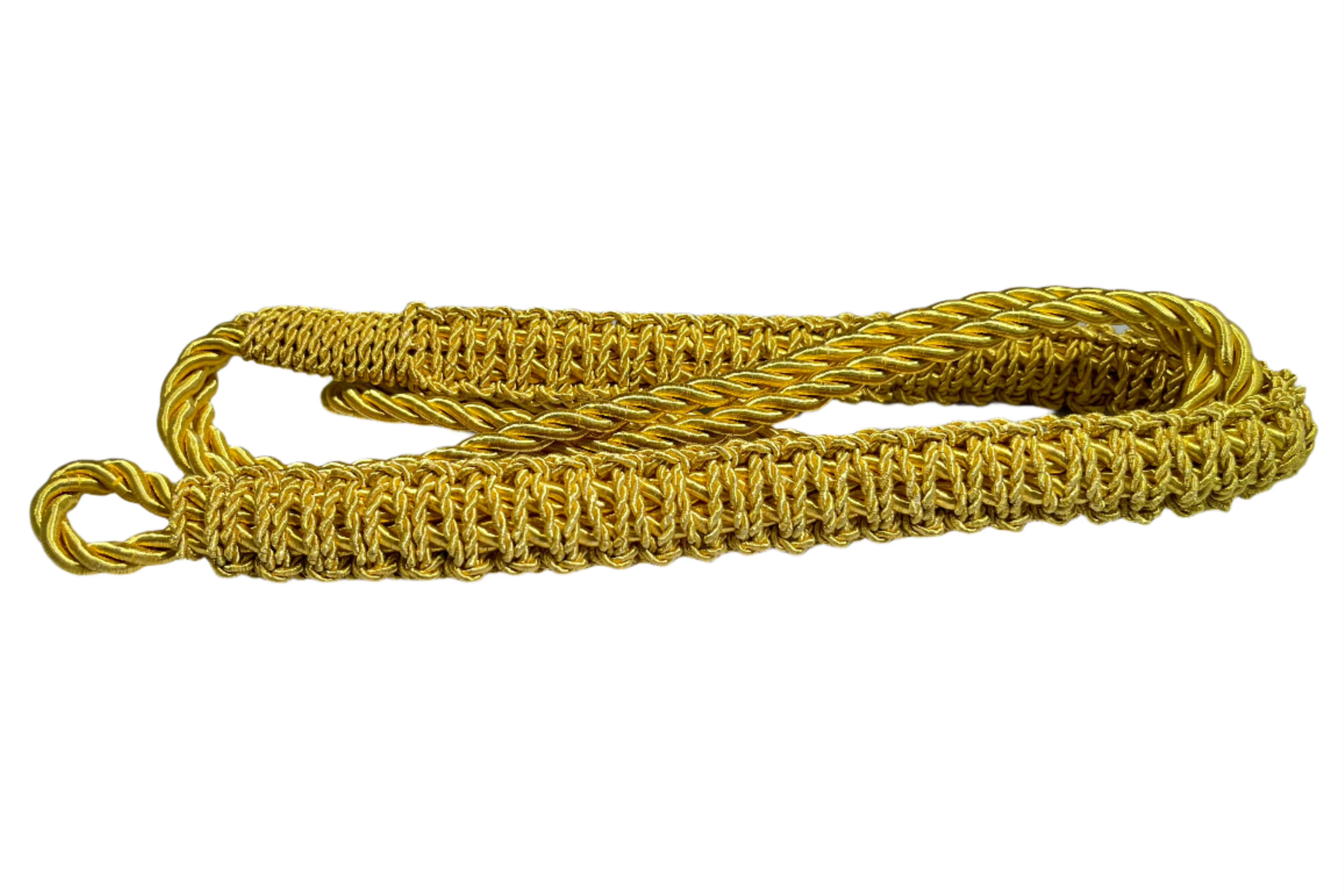 Metallic Gold Cord Lanyard - LN10G