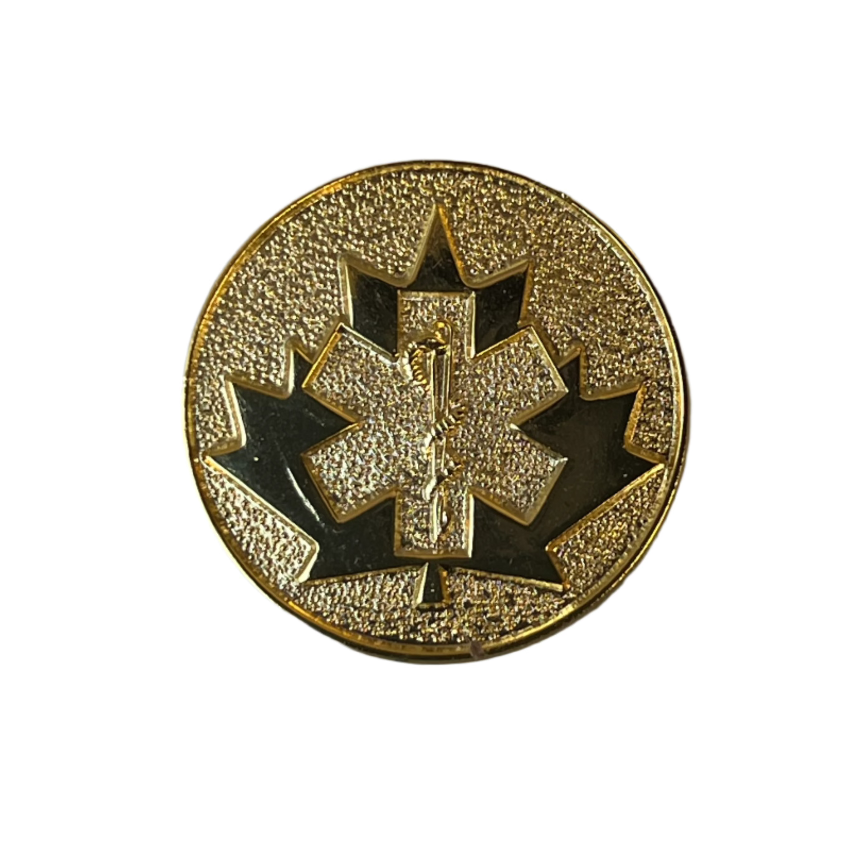 EMS Maple Leaf Pin Solid 1" - LF99
