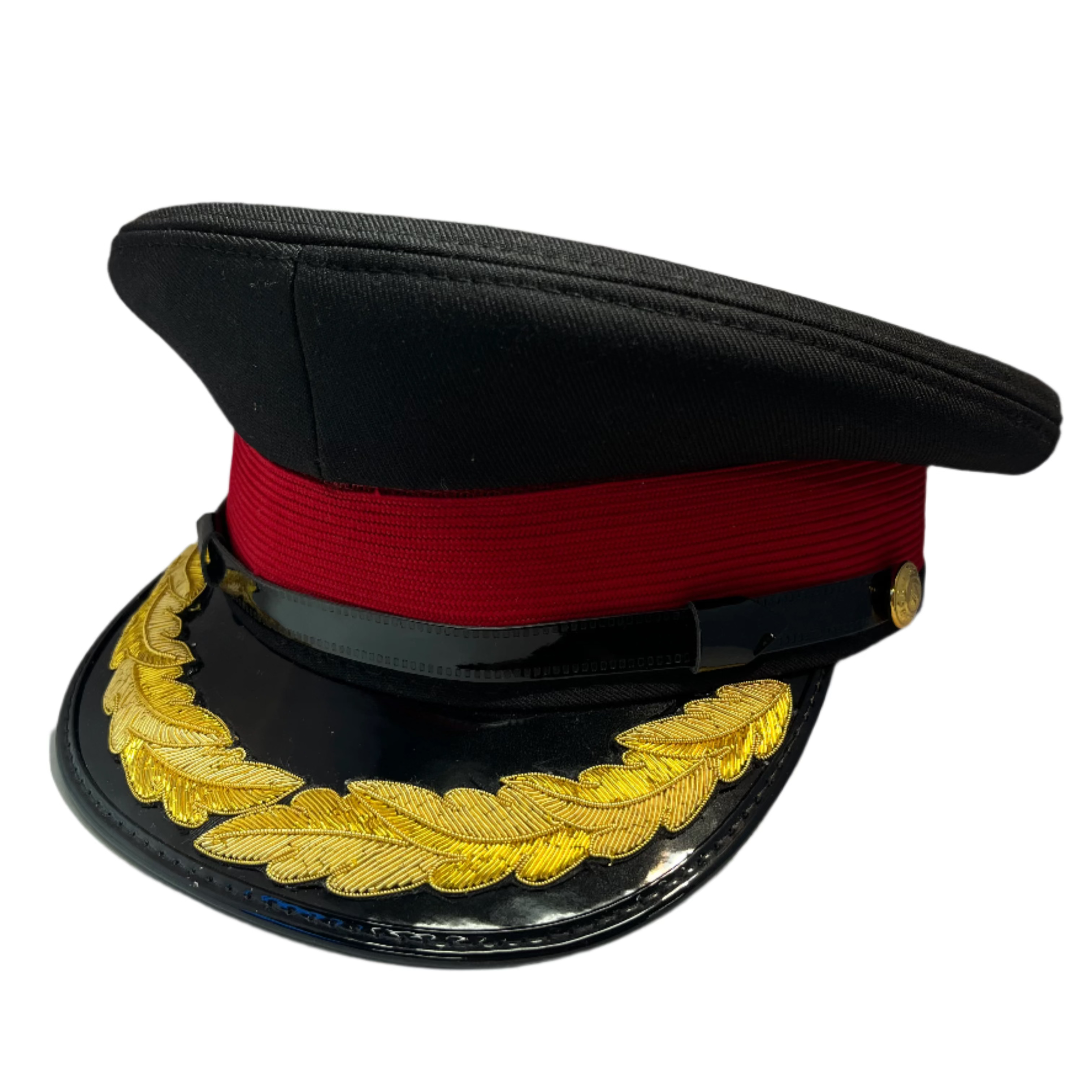 Deputy Chief 1 Row Oak Leaf Peak Hat SC201