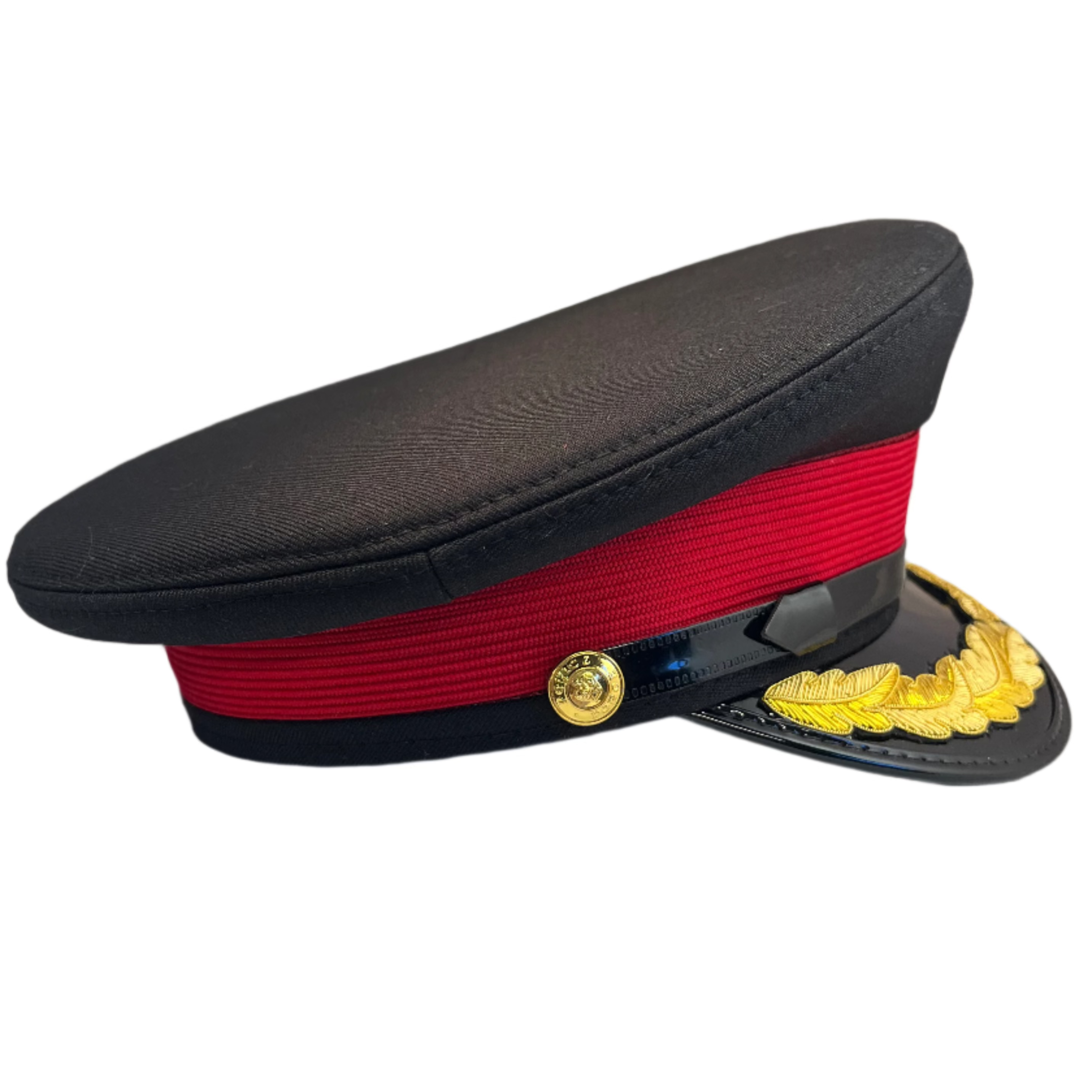 Deputy Chief 1 Row Oak Leaf Peak Hat SC201
