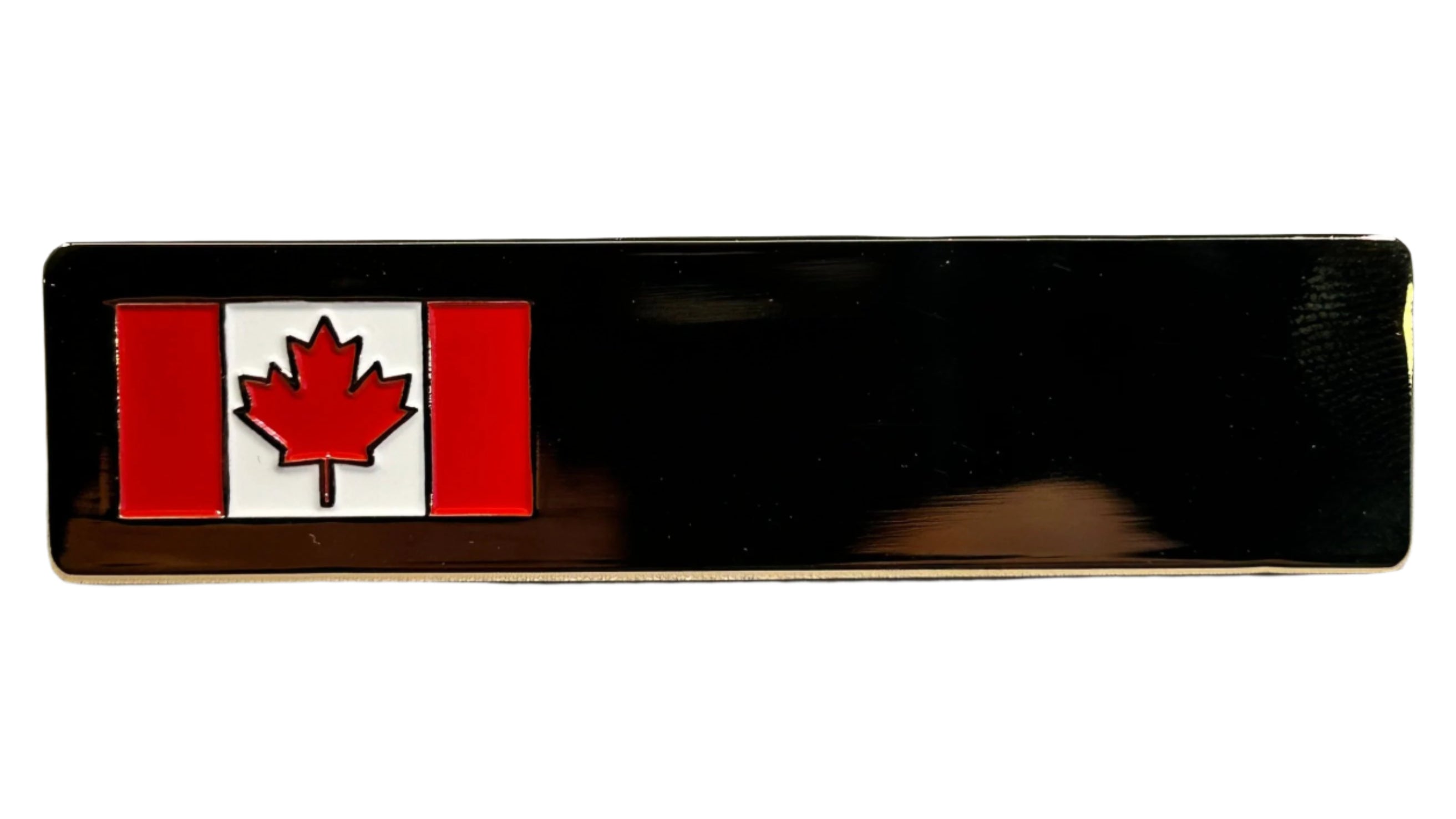 New NB28G1 Canada Flag Gold Name Bar 1 Line