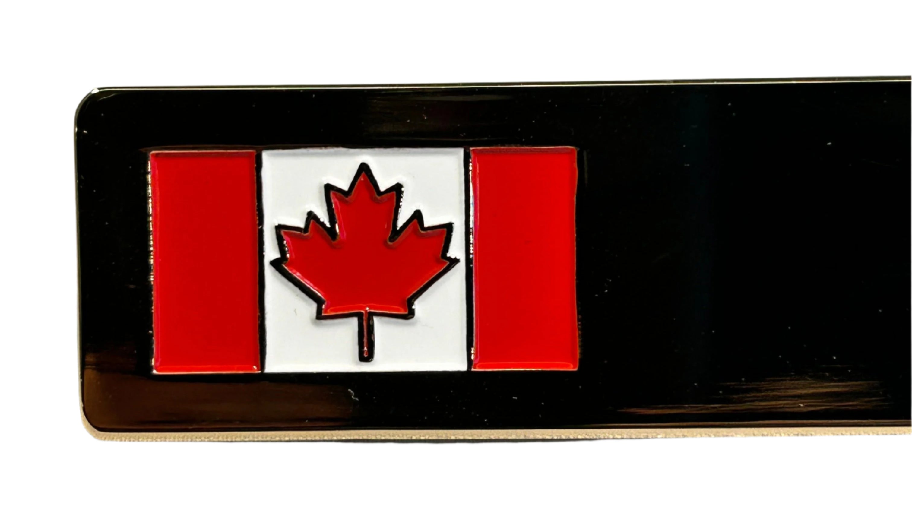 New NB28G1 Canada Flag Gold Name Bar 1 Line