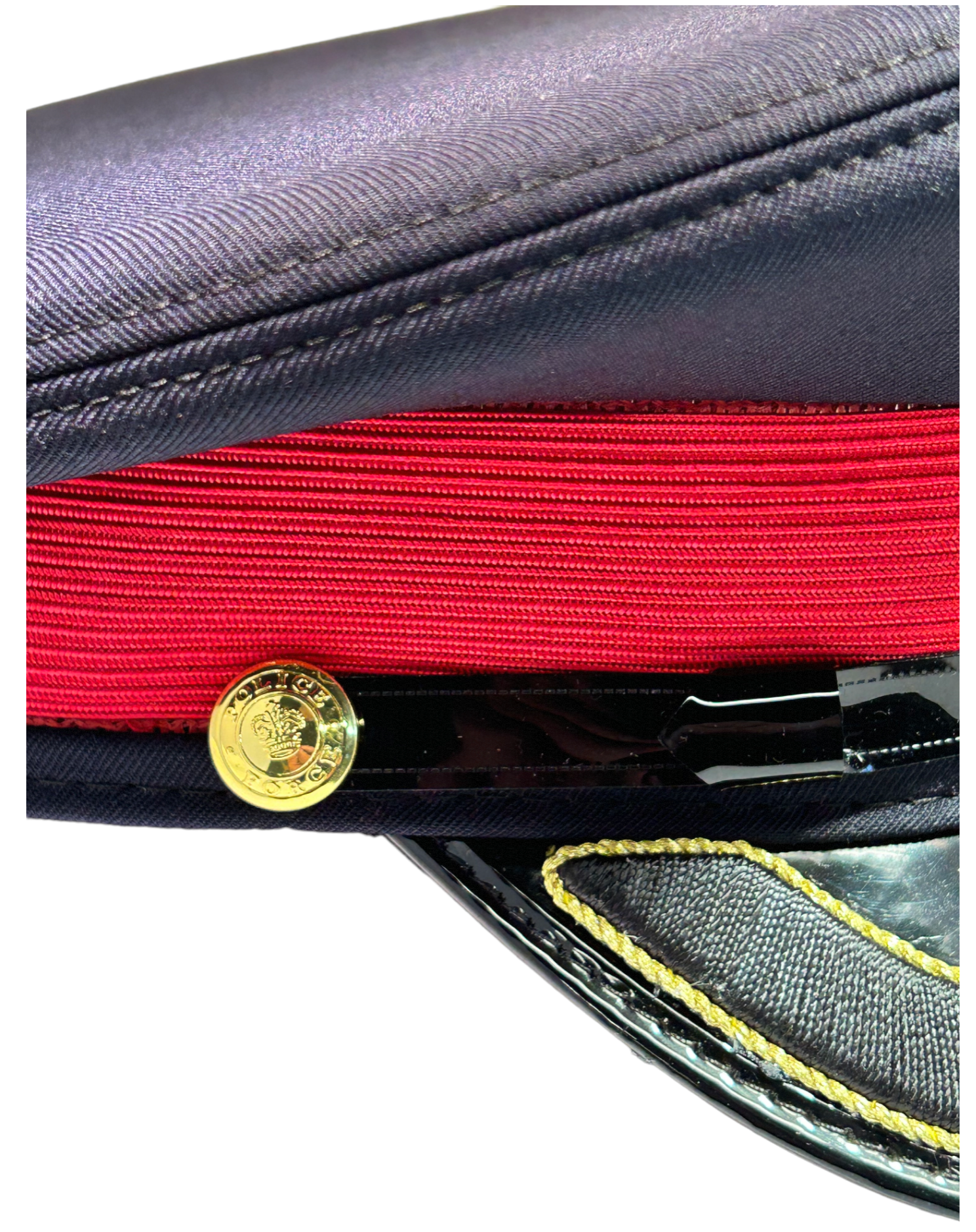 Inspector Gold Edged Peak Hat SC203