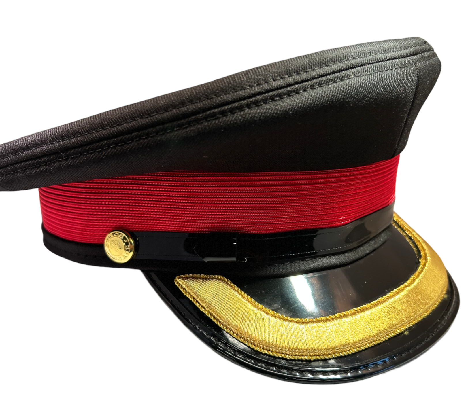 Superintendent Gold Officer Peak Hat SC202