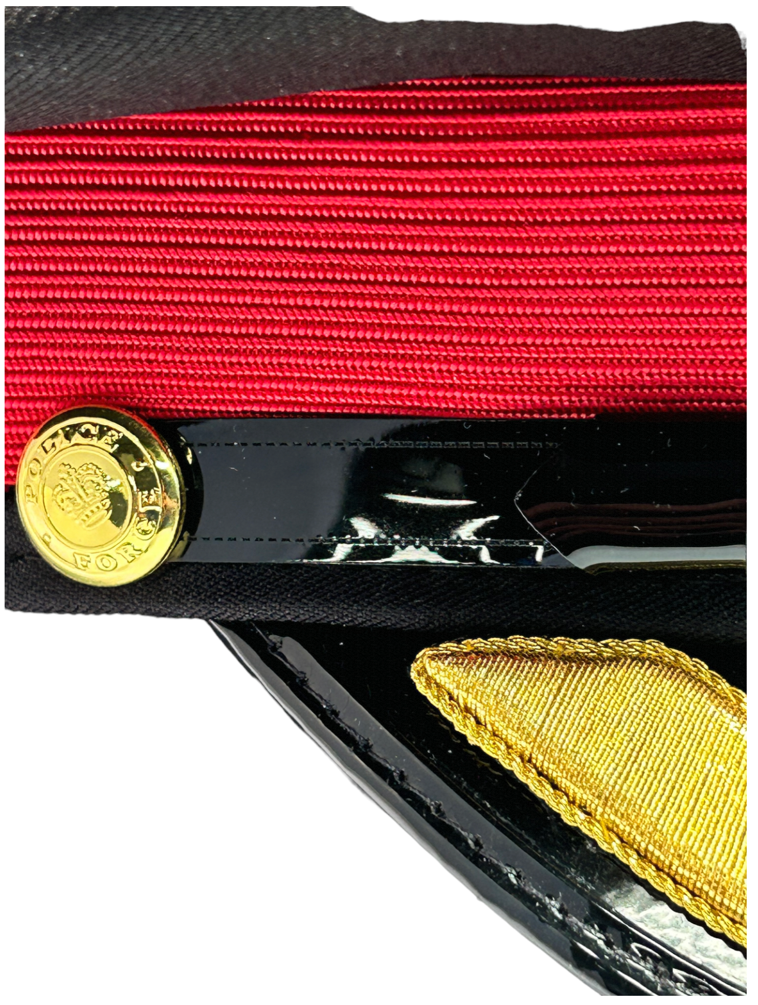 Superintendent Gold Officer Peak Hat SC202