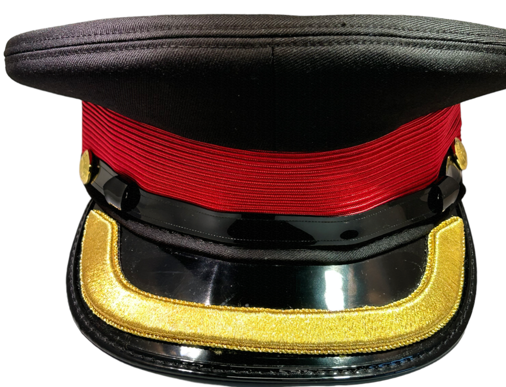 Superintendent Gold Officer Peak Hat SC202