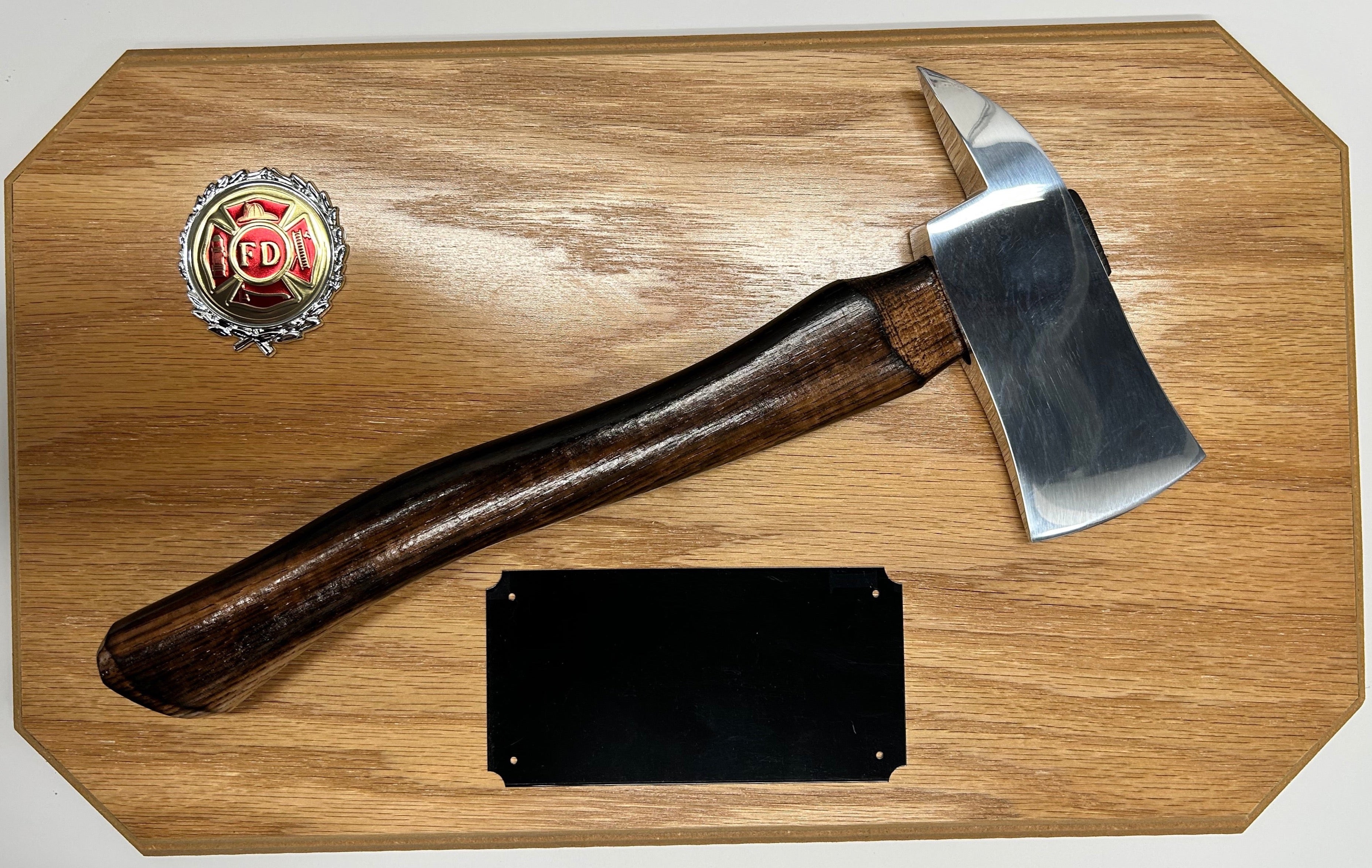 Fire Axe Plaque Award Small - AW550