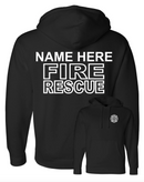 Custom Fire Rescue Hoodie