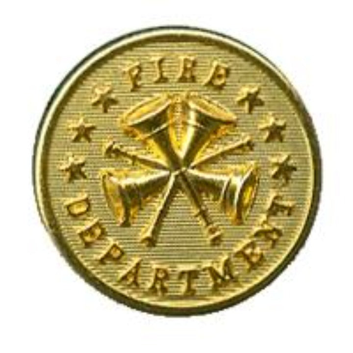 Deputy Chief 4 X T Large Gold Button - BU44GL