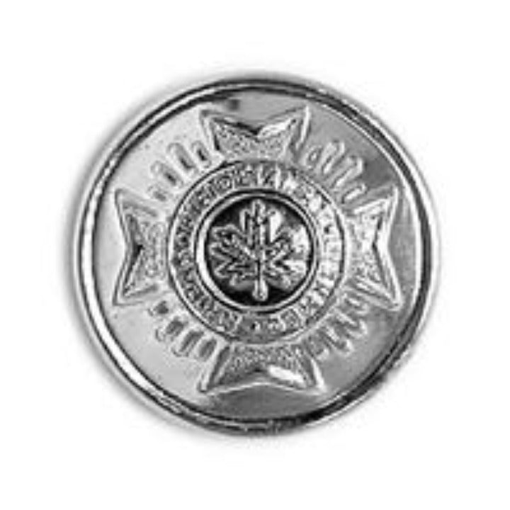 Hat Button CAFC Silver - BU13S