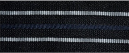 2 Bar CAFC Silver Uniform Braid