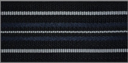 2.5 Bar CAFC Silver Uniform Braid