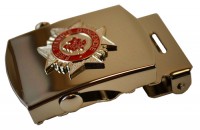 CAFC Crested Silver Buckle