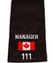 MANAGER # Canada Flag Slip-Ons