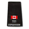 Canada Flag SUPERVISOR # Slip-Ons