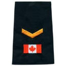1 Chevron Gold Canada Flag Slip-Ons