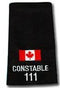 CONSTABLE # Canada Flag Slip-Ons