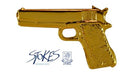 Pistol Gold Pin