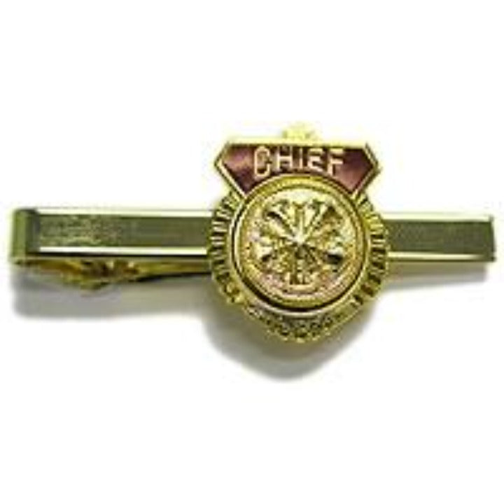 Fire Chief Tie Bar - JW14GLF80G