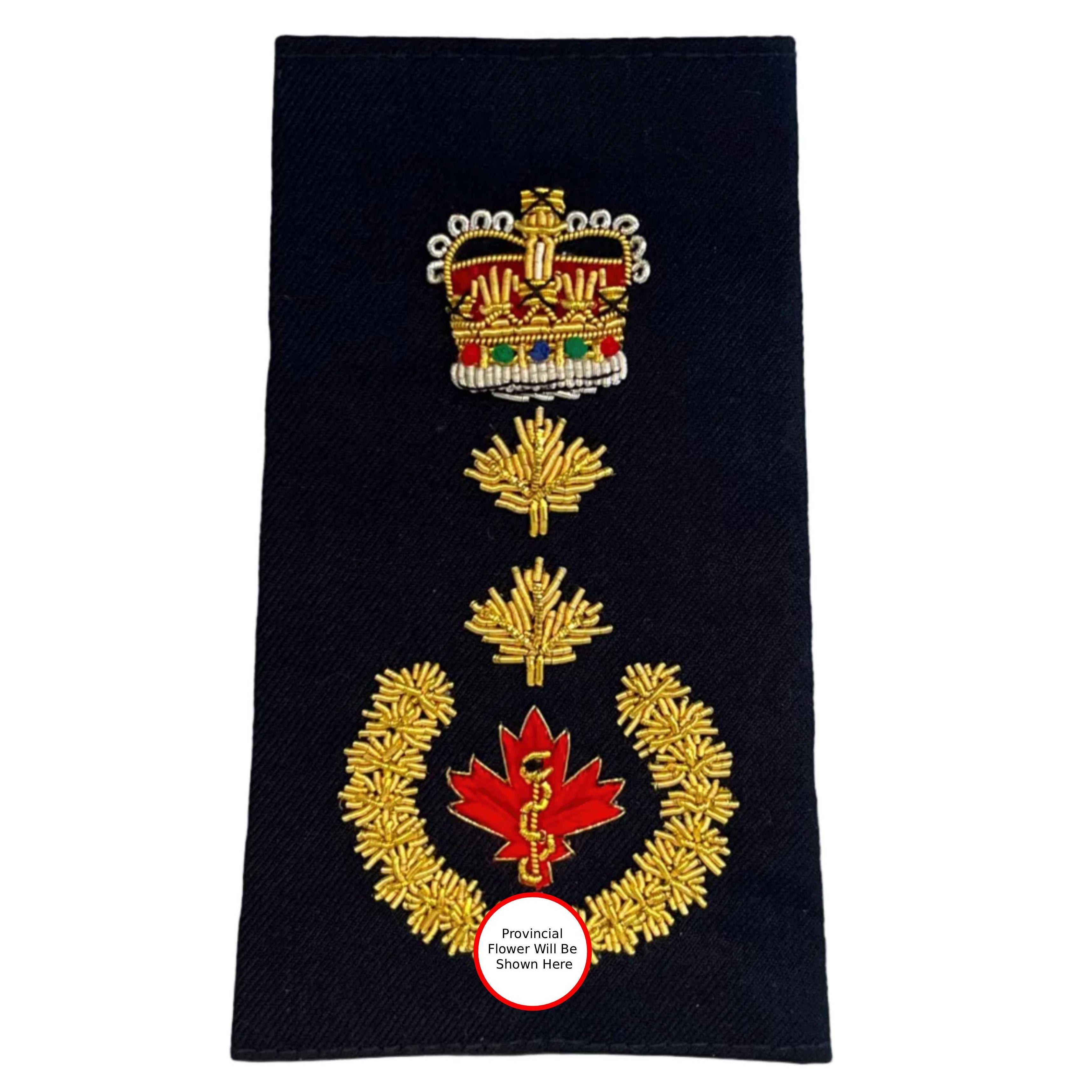 Deputy Chief Paramedic EMS Bullion Slip-Ons - EF621