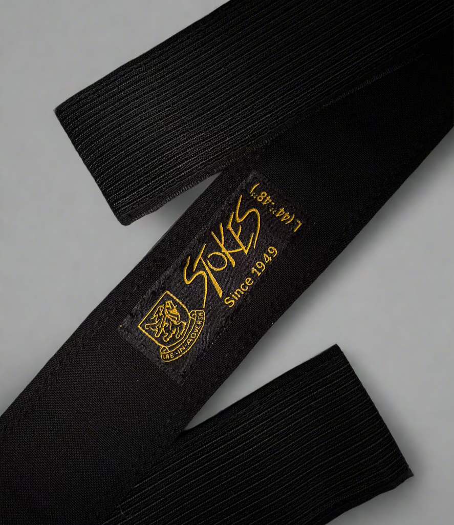 Black Ceremonial Belt - BT031B