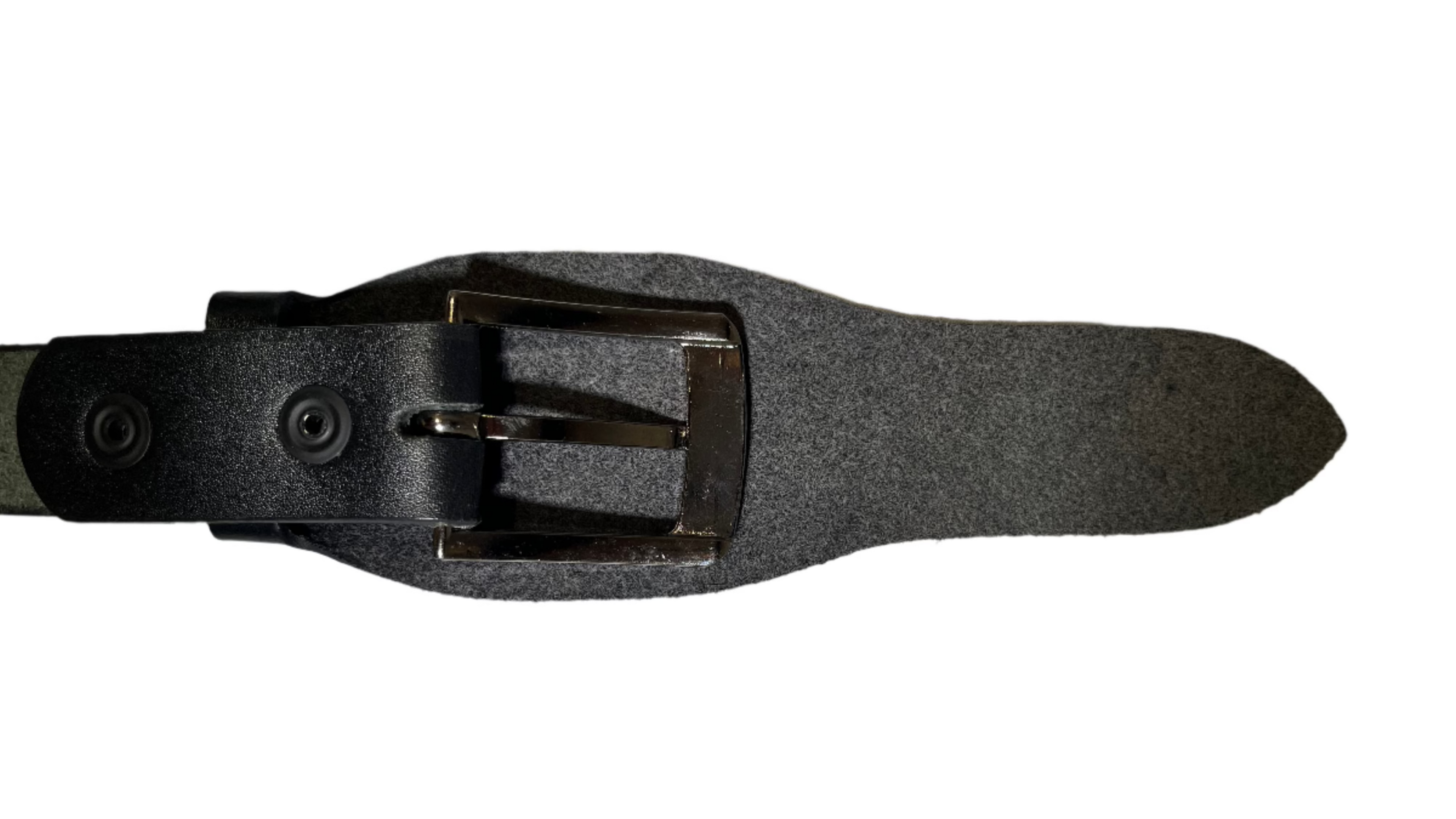 Leather Belt with Buckle and Cover - BT10CVR