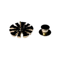 Fire Chief 5x Trumpet Cut Out Gold Pin - LF05G