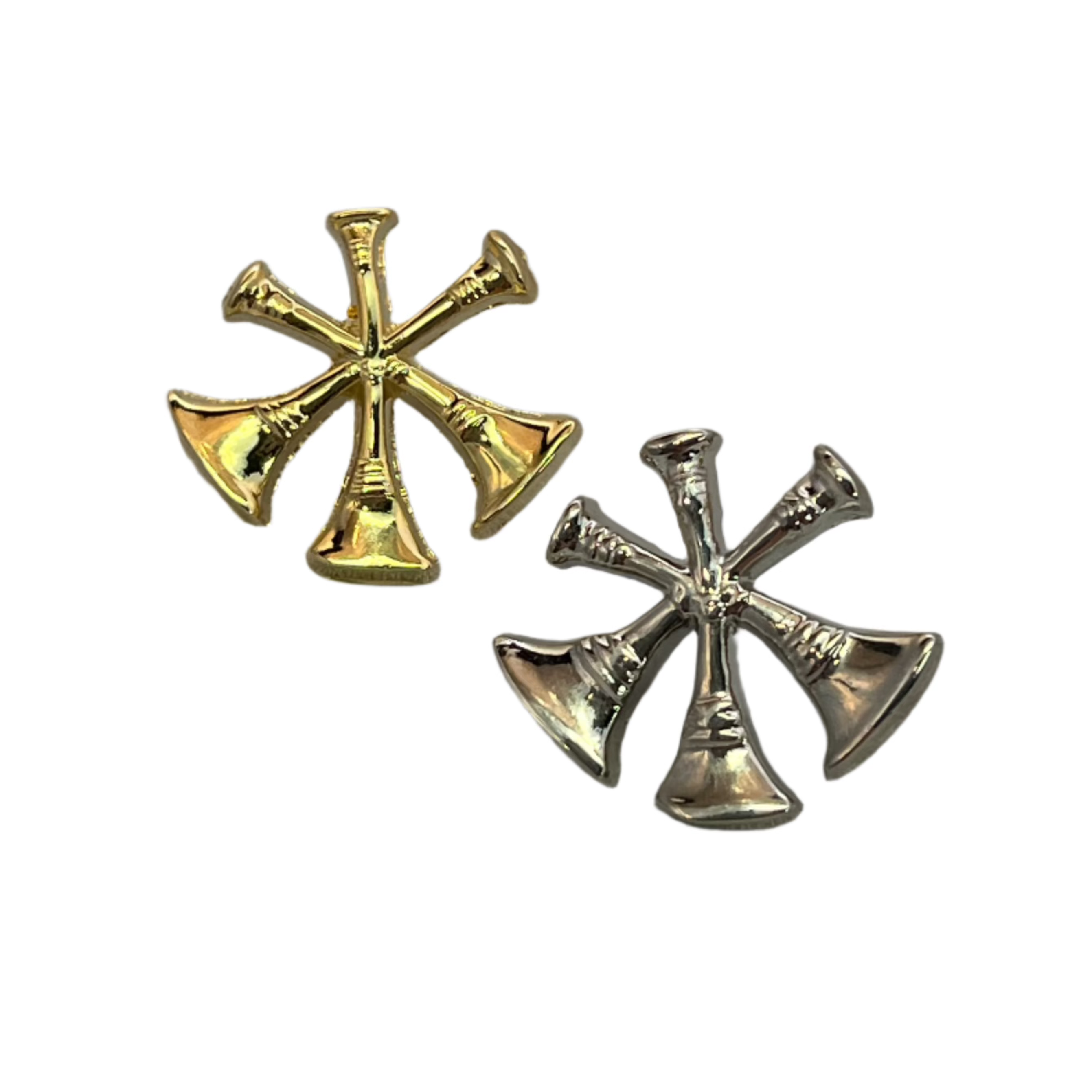 3x Trumpet - Available in Gold and Silver