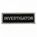 Investigator Crest Silver Border - SP13S