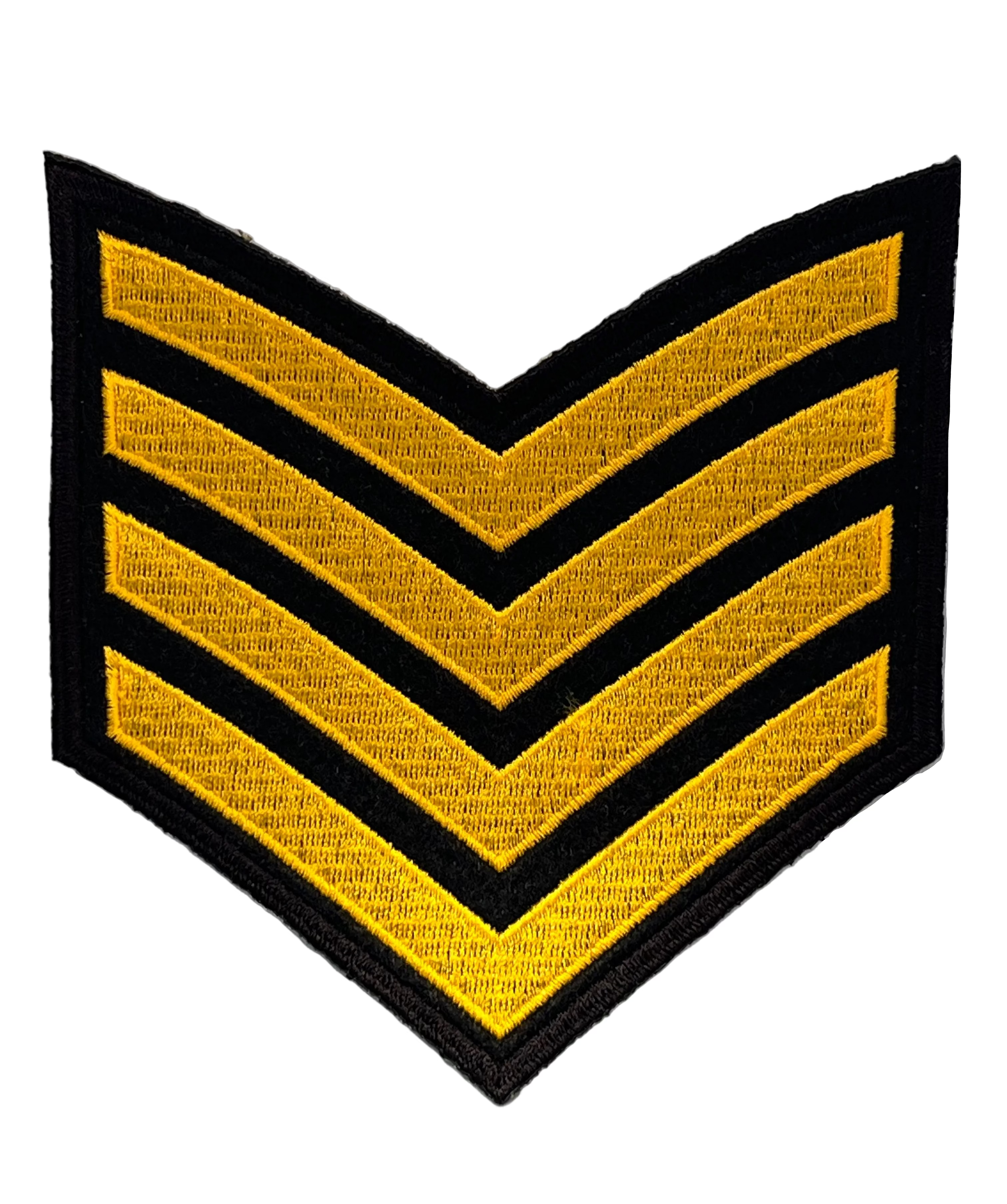 4 Chevron Tunic Crest Gold - SP009G