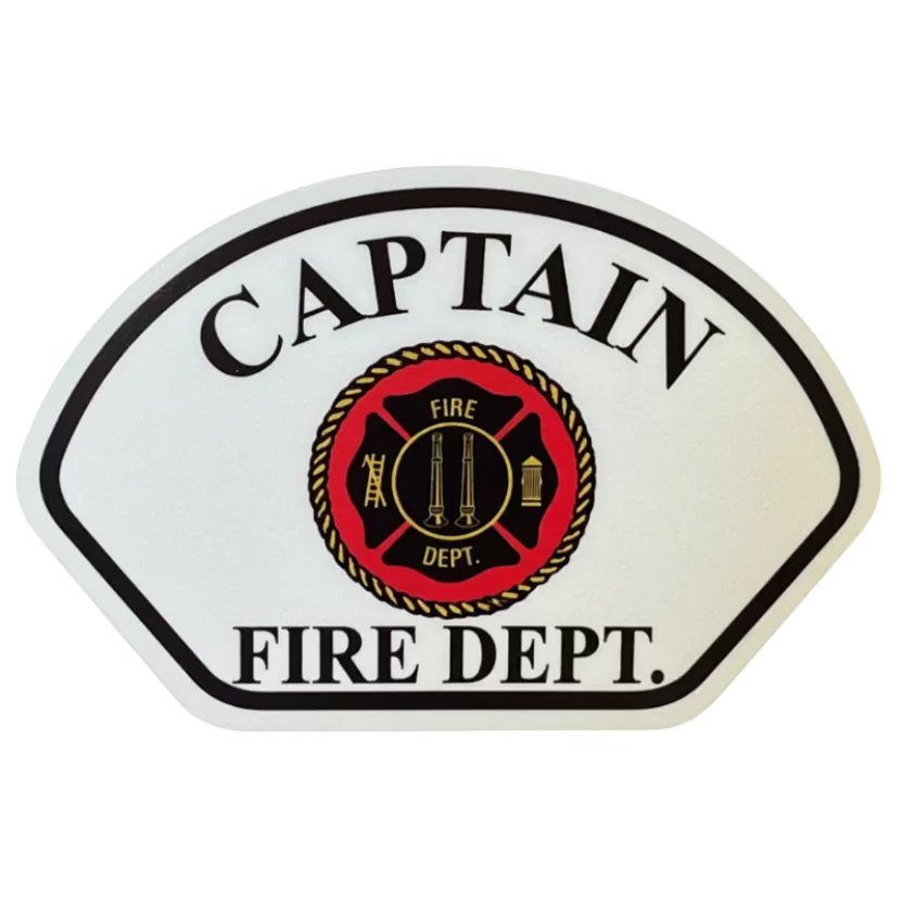 Captain Helmet Rank Decals - DC20C