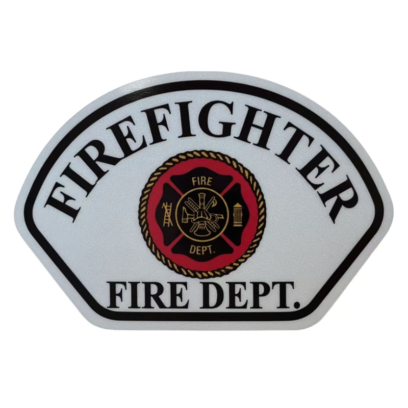 Firefighter Helmet Rank Decals - DC20FF