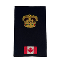 Superintendent Gold Bullion with Canada Flag Slip-Ons - EP43GC