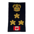 Chief Gold Bullion Slip-Ons with Canada Flag - EP40GC
