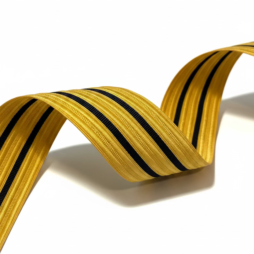 3 Bar Gold Multi Uniform Braid - SB0013G