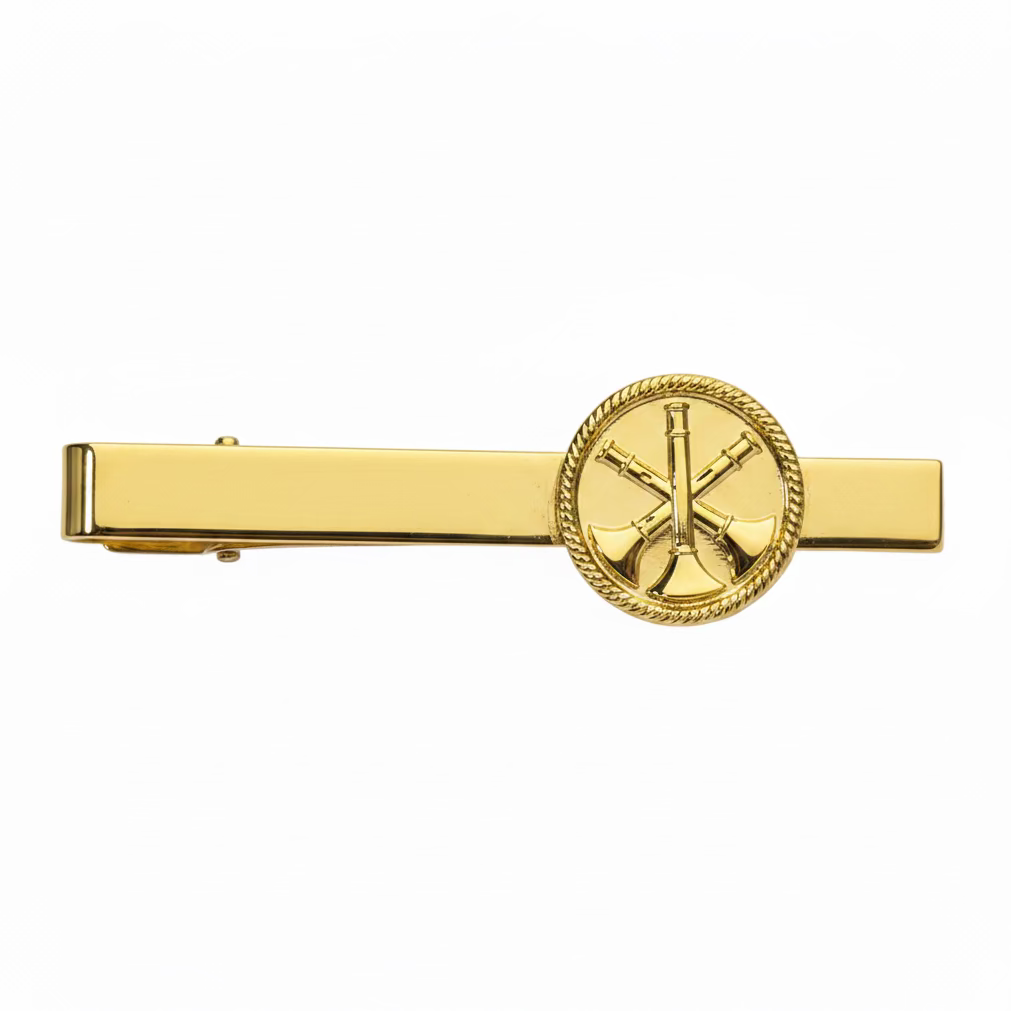 3 Crossed Trumpet Tie Bar - JW14GL081G