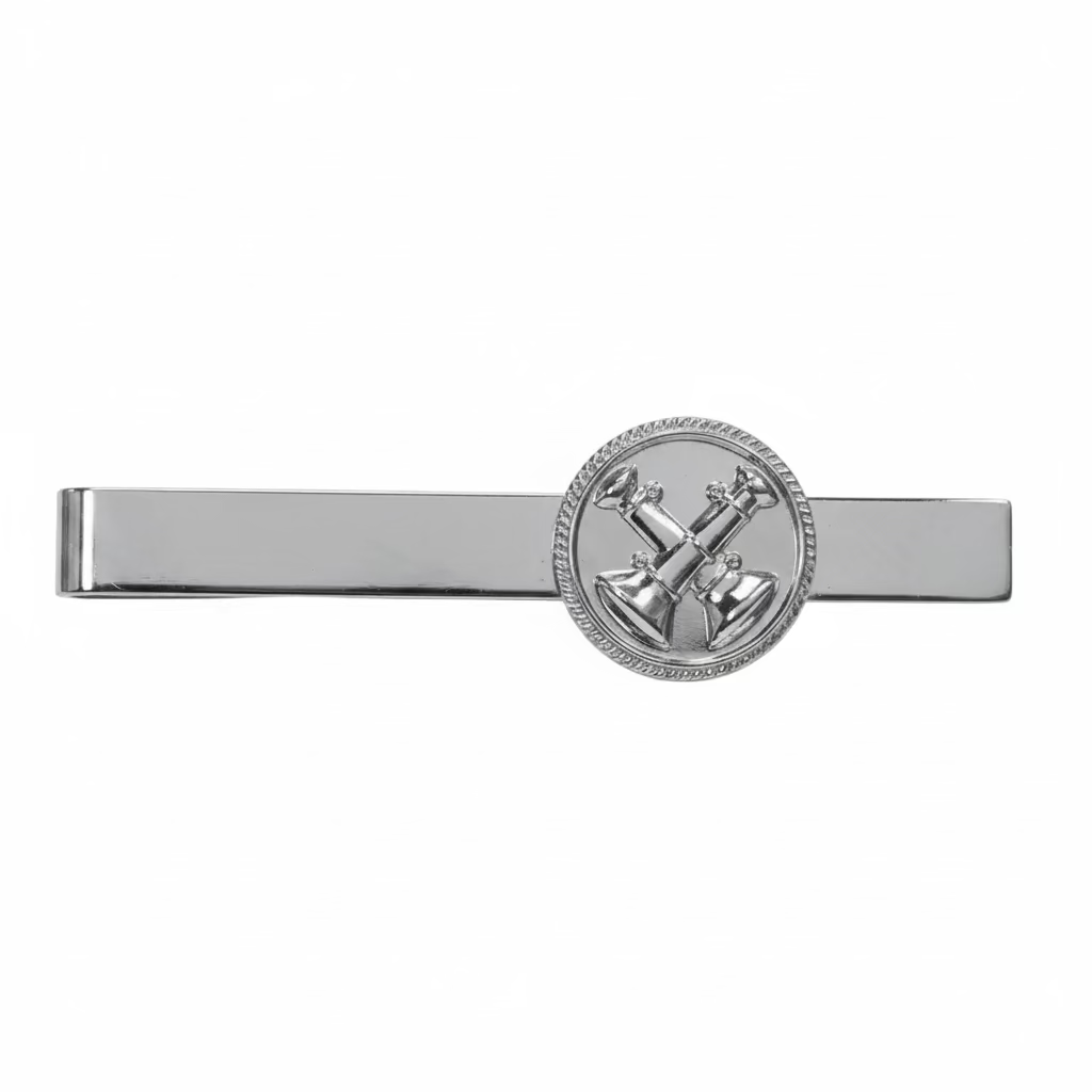 2 Crossed Trumpet Tie Bar  - JW14(G)(S)L071(G)(S)