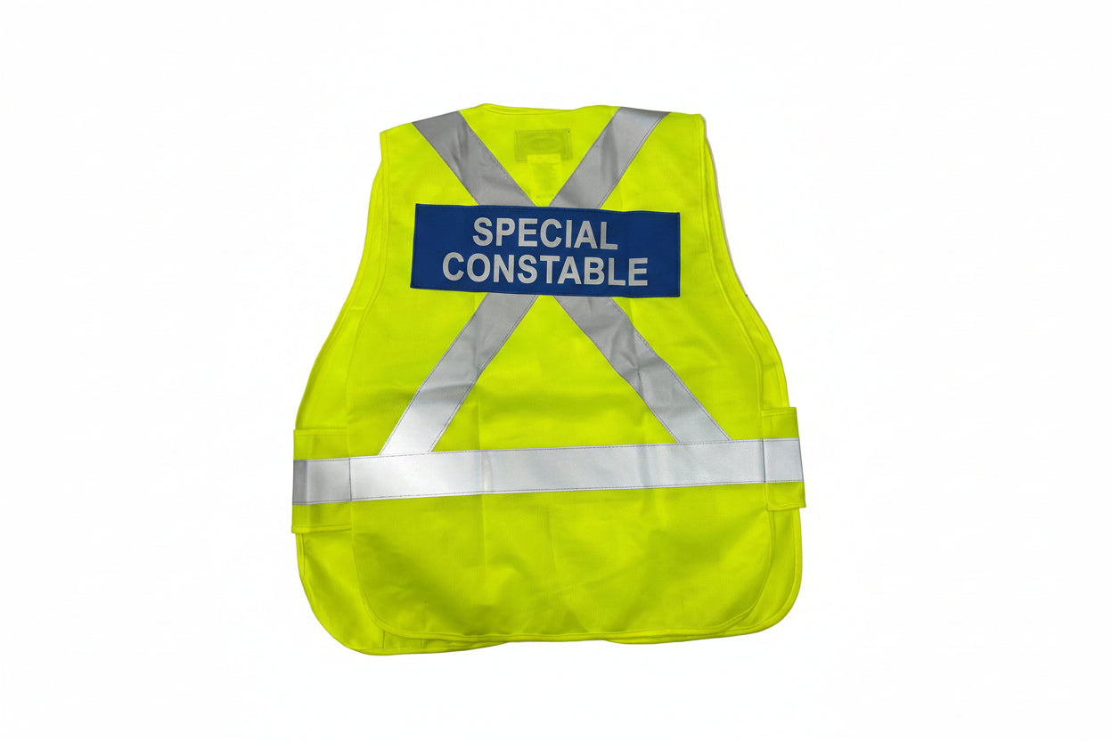 Special Cst. Five Points Tear Away Safety Vest - POL5002
