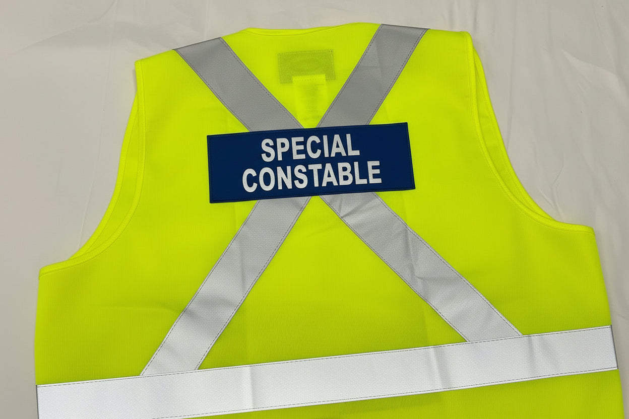 Special Cst. Five Points Tear Away Safety Vest - POL5002