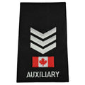 Auxiliary Sergeant Canada Flag Slip-Ons - EP31SC