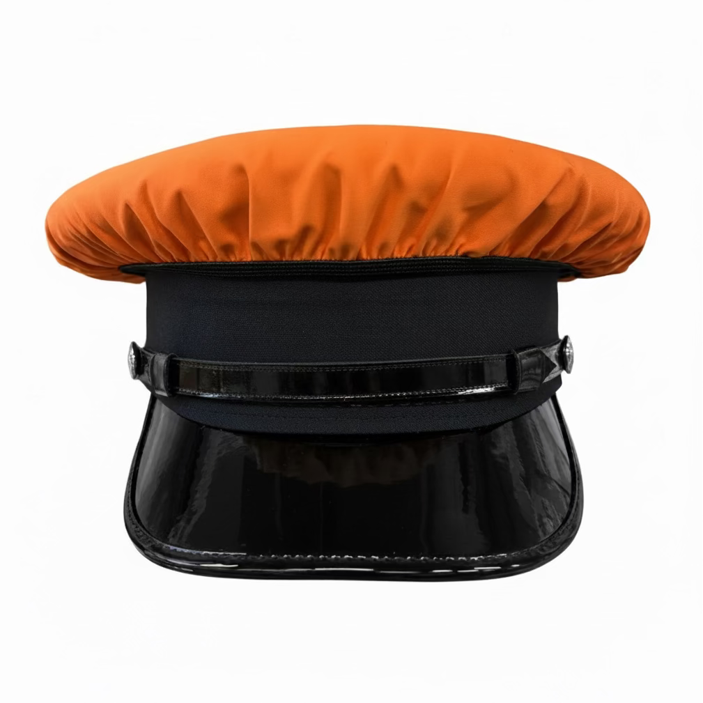 Reversible Black/Orange Rain Hat - SC130R