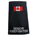 Canada Flag at top Senior Firefighter Slip-Ons - EF10CFS