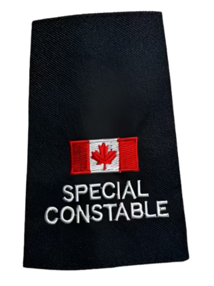 SPECIAL CONSTABLE Canada Flag Slip-Ons - EP12CS