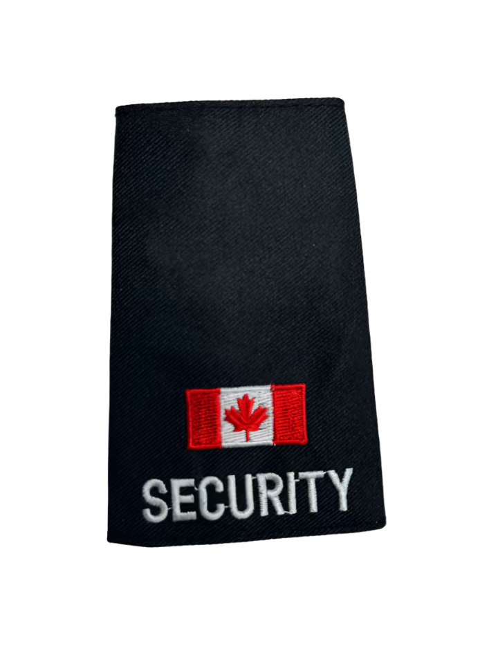 Canada Flag SECURITY Slip-Ons - EP10SB