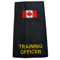 Training Officer with Canada Flag Slip-Ons - EF118C
