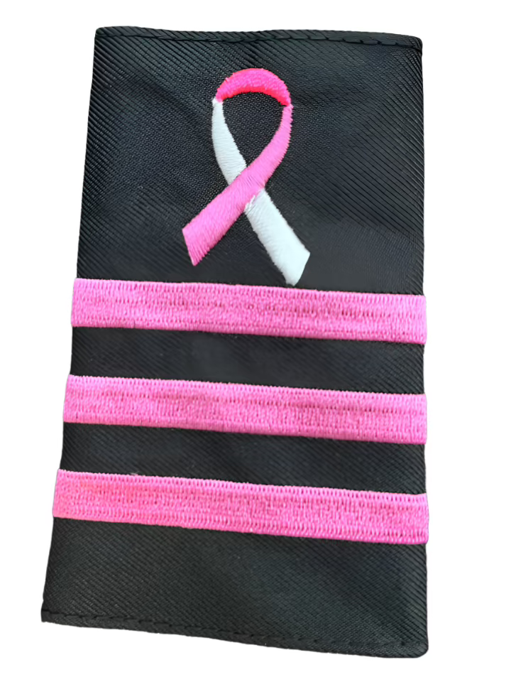 PINK Ribbon 3 Bar Slip-Ons - EF303P