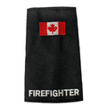 Canada Flag at top Firefighter Slip-Ons - EF10CF