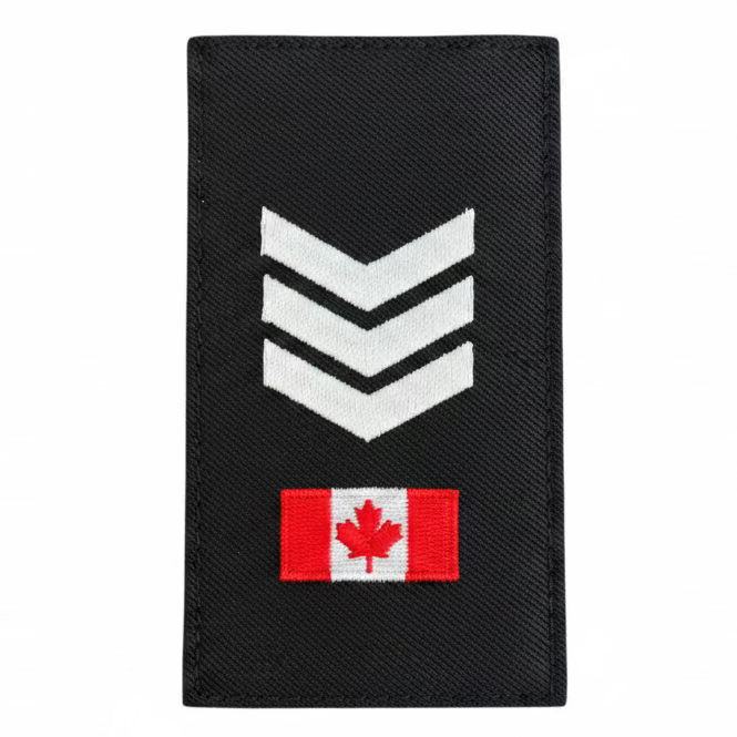 Sergeant Canada Flag Slip-Ons - EP08C