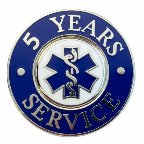 5 Yrs Service Pin Blue - LF225